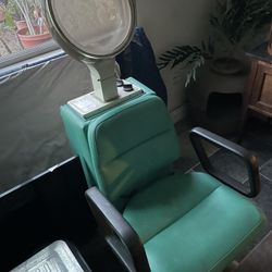Vintage Hair Dryer Chair