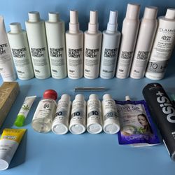 Huge Hair Care & Beauty Lot Authentic Beauty Concept Clairol Igora OSIS Thayers Acure