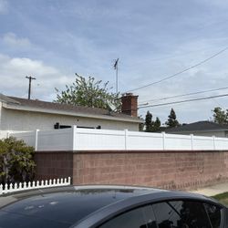 Vinyl Fence Privacy Topper