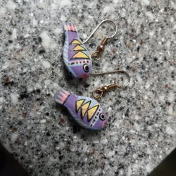 Tropical FISH Earrings