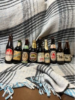 Collection of Antique Unopened Imported Beers