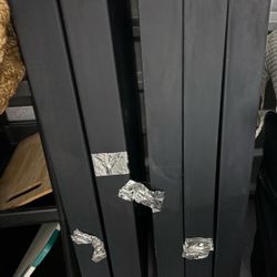 2Heavy Duty Storage Racks & 2 light weigh racks