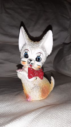 Cute Vintage Porcelain Kitty