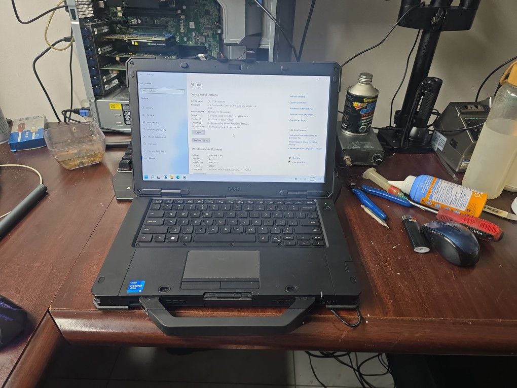 Dell Latitude 5430 Rugged 2tb Ssd Nvmd. Core I5 Vpro