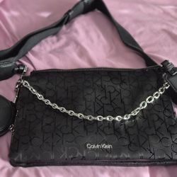 Black purse calvin klein