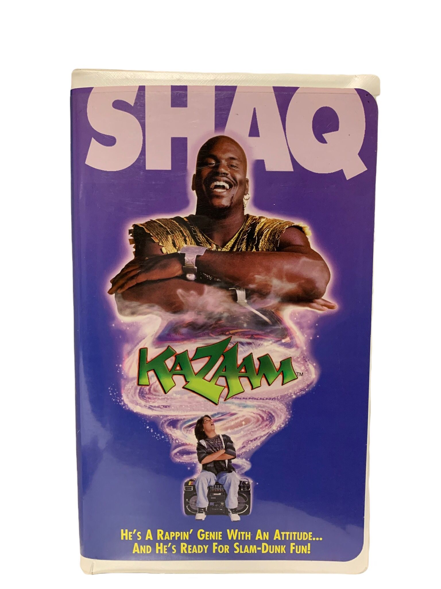 Shaq Kazaam VHS Tape