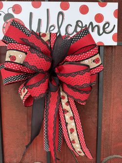 Lady Bug Door Hanger/Wreath