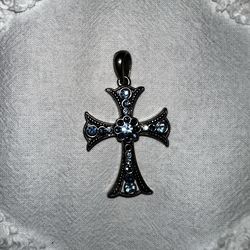 Blue Silver Cross