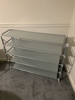 5 Tier 25 Pairs Shoe Organizer