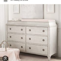 RESTORATION  HARDWARE DRESSER TOPPER