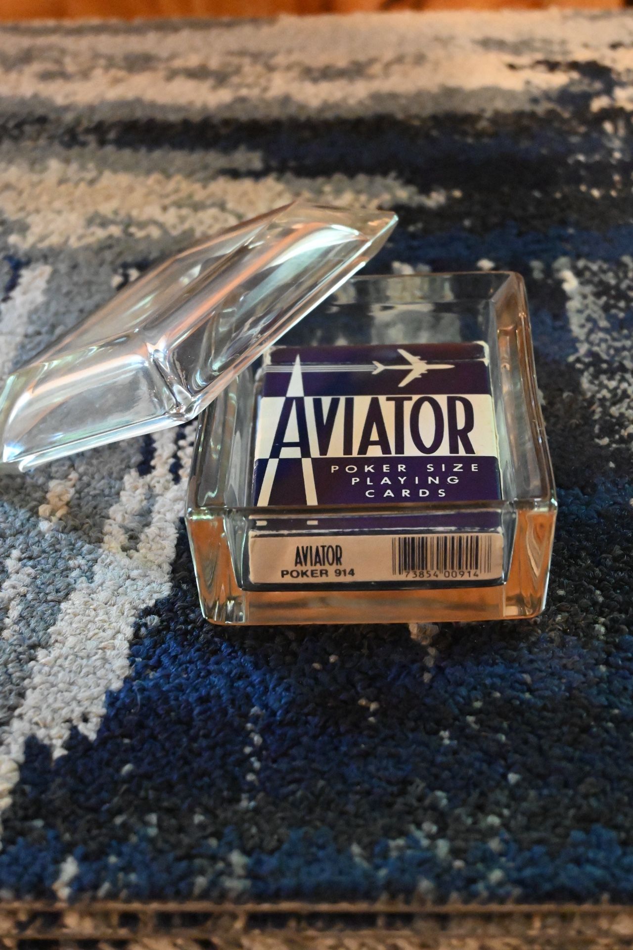 Lead Glass Box For Playing Cards