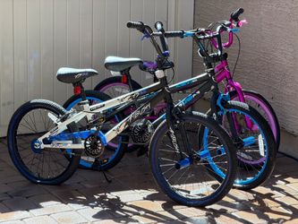 Kent Ambush BMX Bikes – Set of 3