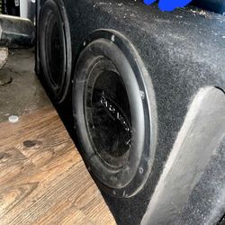 Dual Subwoofer Box W 12s Arc Audio Speakers