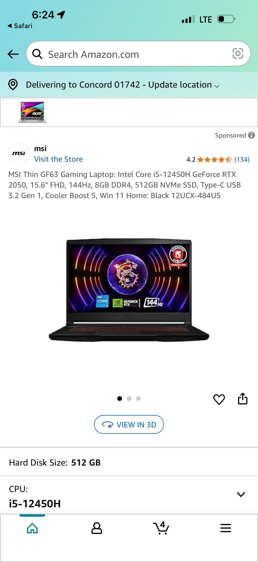 Gaming Laptop