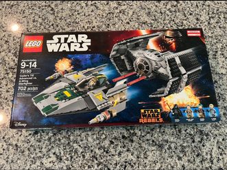 Lego Star Wars 75150 Vader’s TIE Advanced vs A-Wing Starfighter