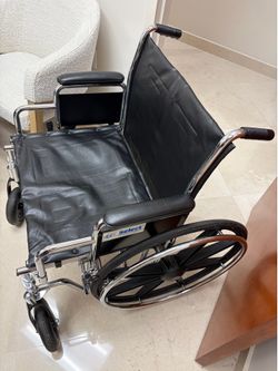 Wheelchair - Ultrawide - Select Medical Product - Leather - Used