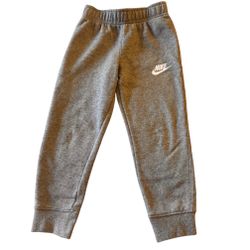 NIKE Boys Fleece Joggers Sweatpants Nike Logo Size 4-5Years   