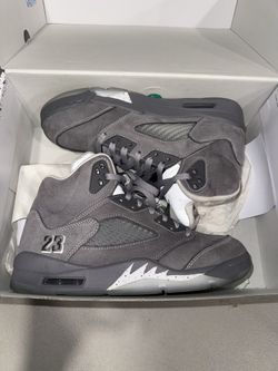 Jordan 5 wolf grey Sz 8.5