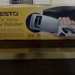 Electric Shoe Polisher Presto 08702