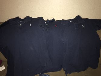 Girls uniform shirts