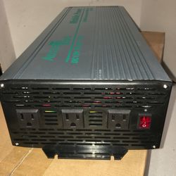 5000 Watt Power Inverter 10,000 W Peak Power works with 12V battery-new 