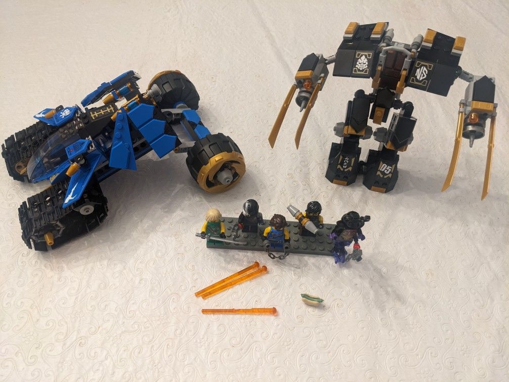 LEGO NINJAGO Legacy 71699 Thunder Raider Complete REBOOTED Retired