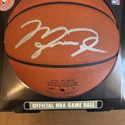 Michael Jordan Signed NBA Basketball 