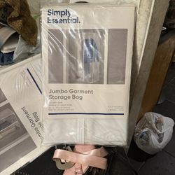 Simply Essential Jumbo Garment Clear Bag
