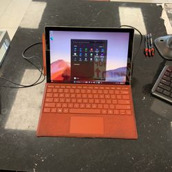Microsoft Surface Pro 7 With Keyboard And Charger Windows 11 Home
