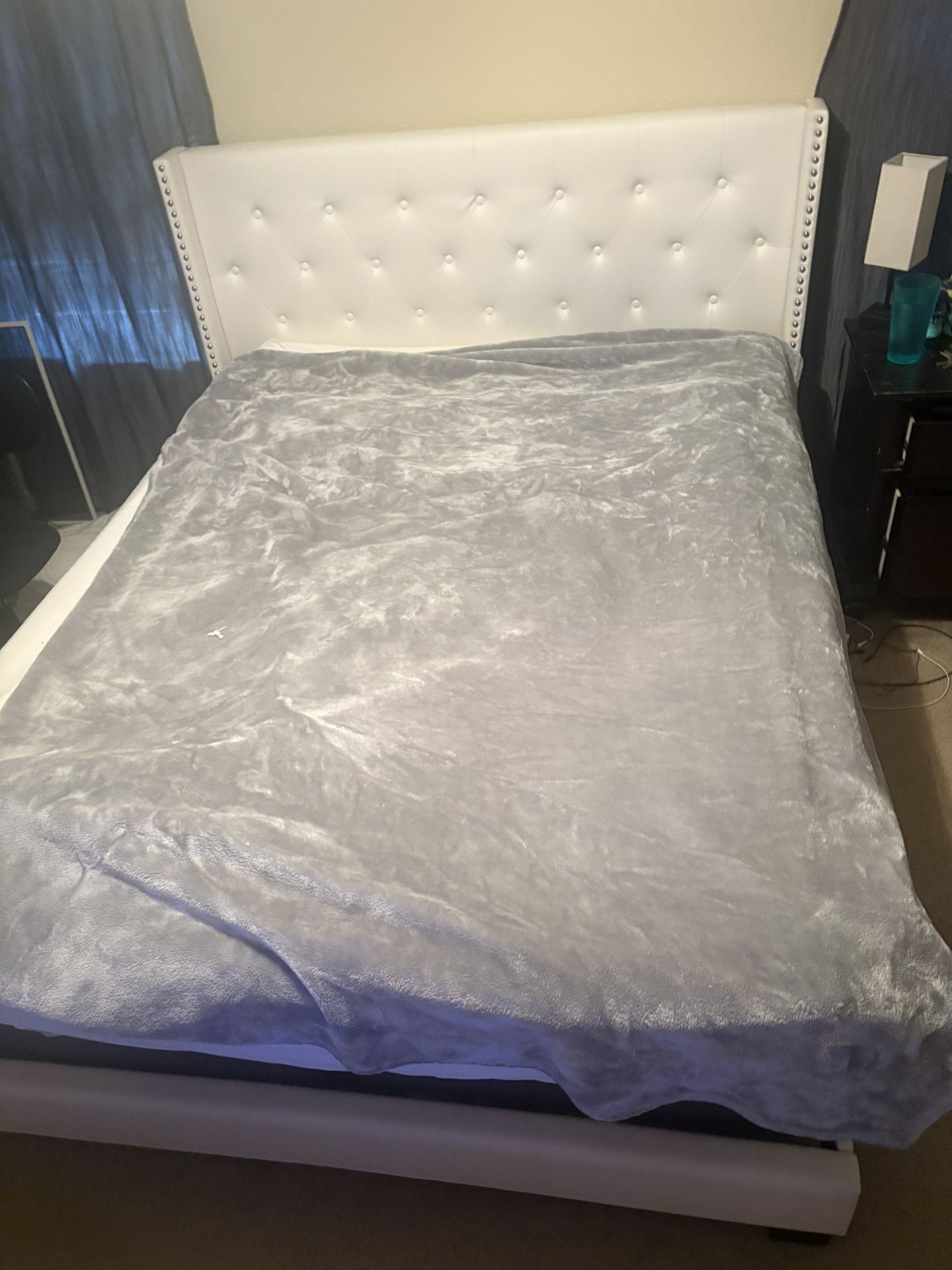 Bed Frame And Mattress With Box Springs