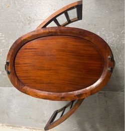 Antique cabinet with tray