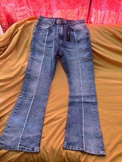 Stacked jeans