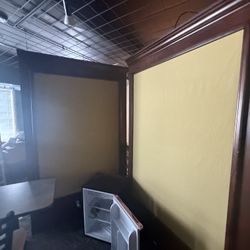 Booth Dividers Privacy Partitions. Heavy Duty Wood 