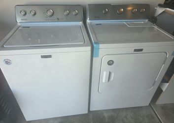 Washer and dryer set