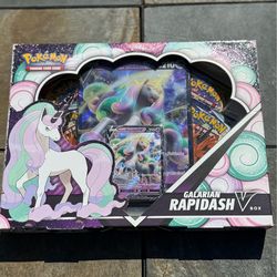 Galarian rapidash v box