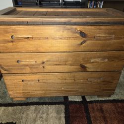 Natural Hardwood Dresser