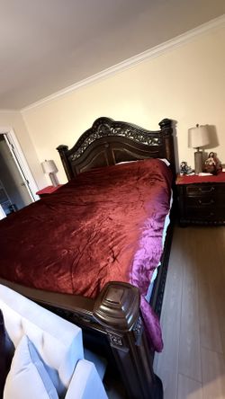 Whole Set, Dresser, Vanity, Bed Frame, Mattress, X2 Night Stands