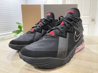 Nike Lebron 18 Low “Black Red”