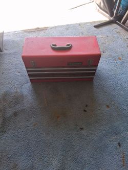 Craftsman tool box