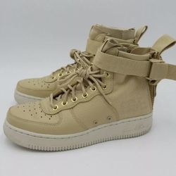 Nike SF Air Force 1 Shoe Mushroom Light Bone