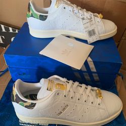 Brand new men’s Adidas X BAPE x Stan Smith 30th Anniversary Us Size 8.5