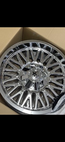 Brand new Chrome RBP Tycoon wheels.