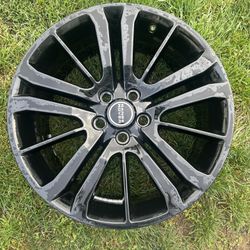 10 Inch Floss Black Rims 5x120