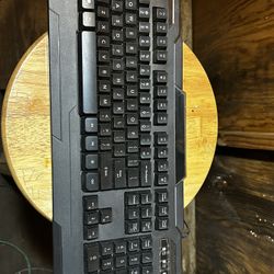 Bugha Exclusive Backlit RGB LED Gaming Keyboard with Function Keys for PC USB
