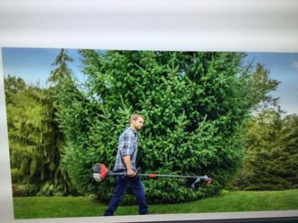 CRAFTSMAN WE2200 25-CC 2 CYCLE 17 IN STRAIGHT SHAFT ATTACHMENT CAPABLE GAS STRING TRIMMER IN EXCELLENT CONDITION