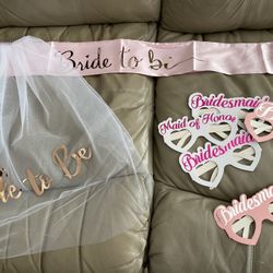 Bride To Be Accessories 