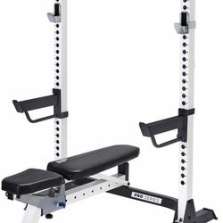 Pro Series Bench With Fitness Gear Weights 