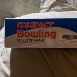 Brand New Sealed Tabletop Compact Bowling Game