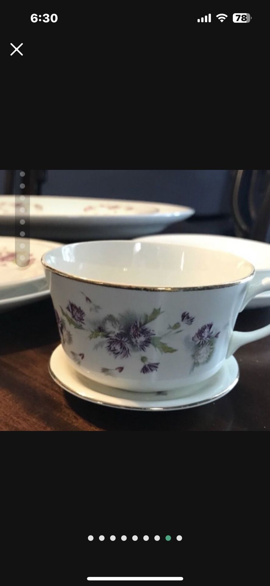 Vintage Knowles Taylor & Knowles Marked China set