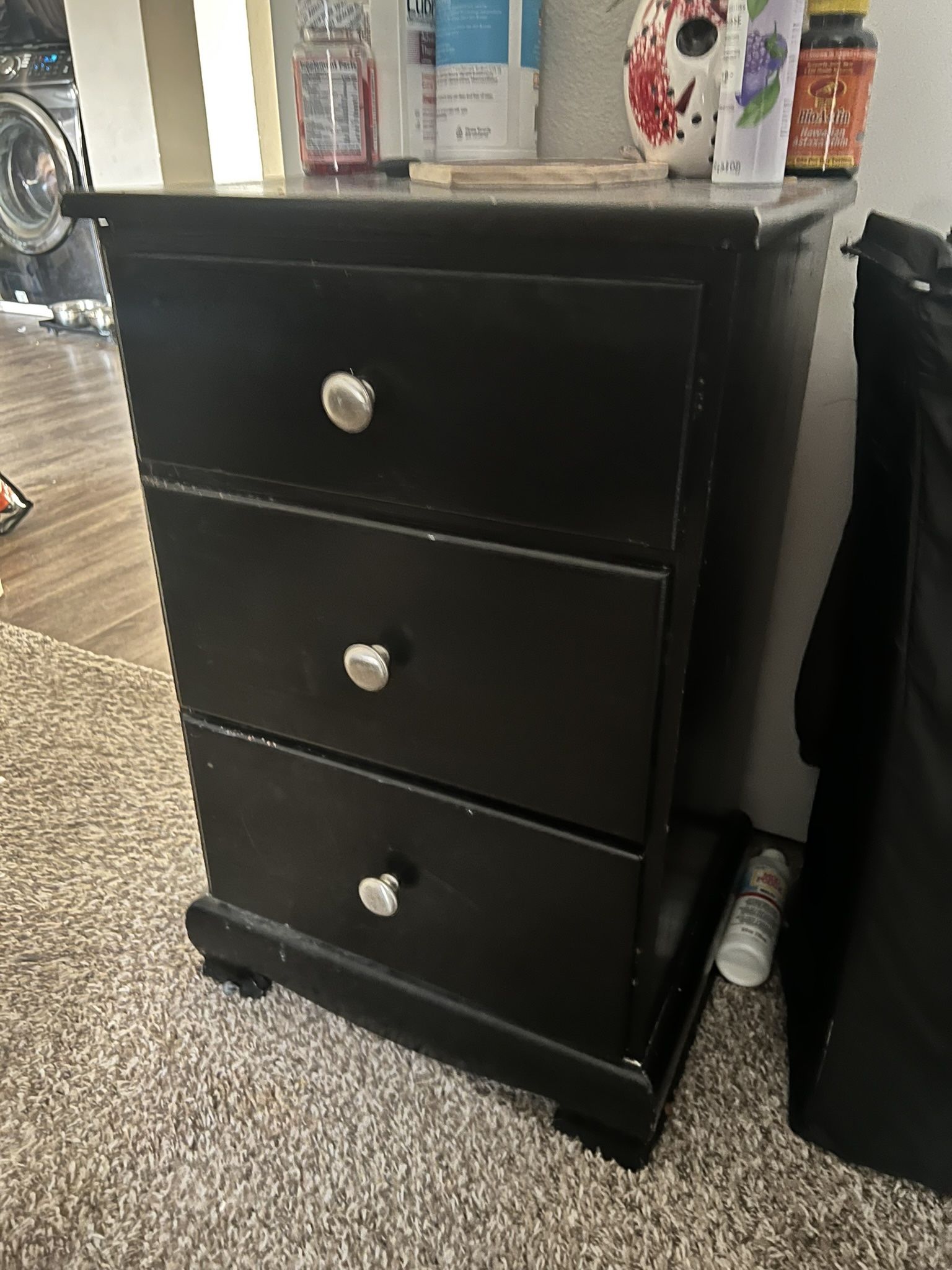 Black Nightstand